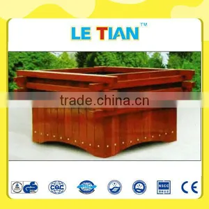 New Design Landscaping Wooden Garden Flowerpot LT-2127L thumbnail-1