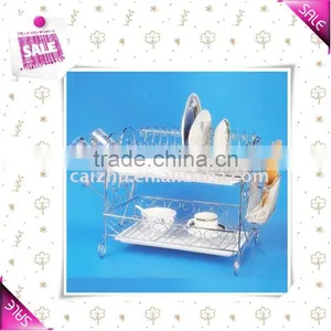 Kitchen Hanging Stainless Steel Wall Mounted Dish Drying Rack thumbnail-2