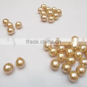 12-13 mm Golden Teardrop South Sea Loose Pearls thumbnail-1