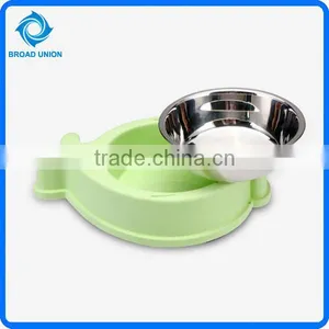 High Quality Collapsible Portable Dog Food Bowl, Stainless Steel Travel Dog Bowl thumbnail-1