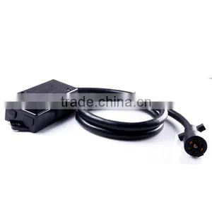 S80496 Overall 4FT 7-Way Plug Inline Trailer Cord With 7-Gang Junction Box thumbnail-2