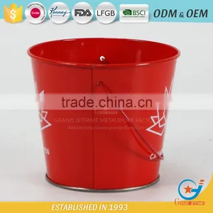 Garden Iron and Zinc Wholesale Galvanised Buckets for Flowers Zinc Buckets for Flowers thumbnail-2