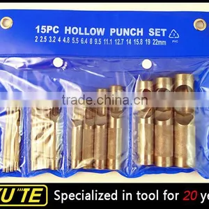 2017 Yute 15PCS Hollow Punch Bag &punch Press Set thumbnail-1