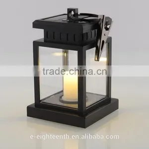 Cheap Oem Solar-powered Light Archaize Candle Light Outdoor Camping Lamp thumbnail-1