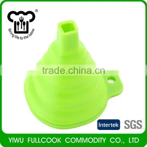 Hot Sales Portable Utensils Collapsible Silicone Canning Funnel thumbnail-1