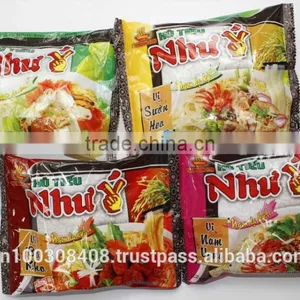 "NHU Y "60 GR INSTANT RICE NOODLE- INSTANT HU TIU thumbnail-1