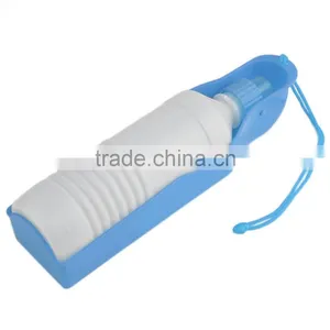 Potable Pet Dog Cat Water Feeding Drink Bottle Dispenser Travel Bowl thumbnail-6