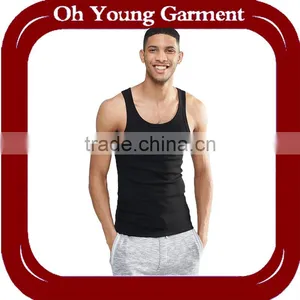 Wholesale Superman Black 95% Cotton 5% Spandex Tank Top Gym thumbnail-1