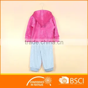 Baby Girl Clothing 2pcs Set Full Open With Zipper thumbnail-2