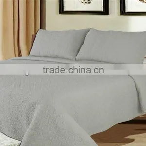 Cotton Solid Quilts/Bedspreads thumbnail-1