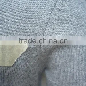 Custom Children Kids Heather Grey V-neck Button up Plain Knit Cardigan thumbnail-6