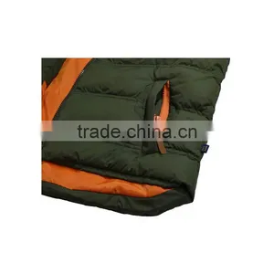 Newest Design Green Man Winter Vest Nylon Waistcoat For Men thumbnail-4