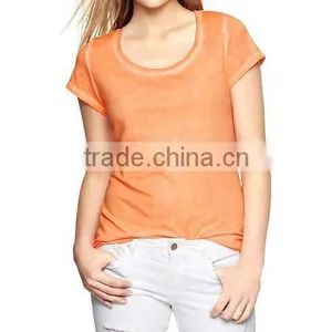 Youth Girls Scoop Neck t Shirt thumbnail-1