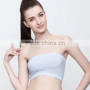 Factory Provide Seamless Sweet Girl Tube Top Bra thumbnail-1