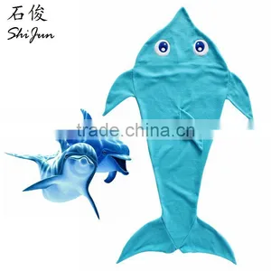 ShiJ Tail Dolphin Blanket For Kids thumbnail-1