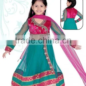 Girls Churidar Suits thumbnail-3