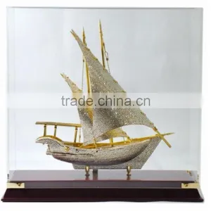 Wholesale 2017 New Design High Quality ,metal Ship Model With Company Souvenir Gift thumbnail-4