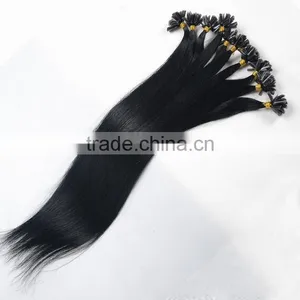 Pre-bonded Fusion Aaaaaa Grade Indian Hair, Nail Tip Remy Hair Extension Packaging thumbnail-1