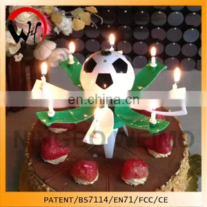 Music Fountain Candle Edible Wedding Cake Decorations thumbnail-1