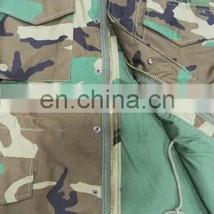 2017 Hot Selling Men American Camouflage Woodland Winter Men Jacket for Winter for Army thumbnail-6