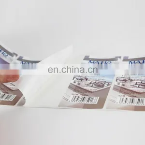 China Manufacture Custom Waterproof Sticker Roll /colorful Trademark Stickers thumbnail-5
