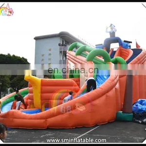 Large Inflatable Circle Slide,Commercial Round Slip n Slide For Sale thumbnail-3