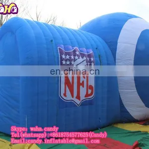 New Design Inflatable Football Helmet Tunnel for Advertising / Promotion C-190 thumbnail-6