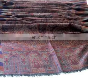 Shawl, Indian Wool Shawl, Wholesale Blanket Scarf Shawl thumbnail-3