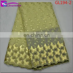 Charinter Sale Well African Organza Lace Fabrics GL194 thumbnail-3