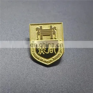 Hot Brass Wholesale Custom Head Badge thumbnail-4