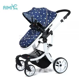 2018 Foldable High Landscape Pram China Factory thumbnail-3