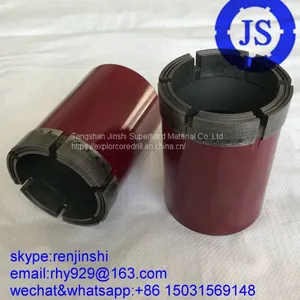 NQ HQ PQ BQ AQ Pdc Coal Mining / Pcd Impregnated Diamond Exploration Coring Drill Bit thumbnail-3