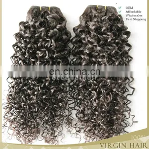 Factory Price Natural Unprocessed Remy Raw Indian Virgin Human Hair Straight Wavy Curly thumbnail-1