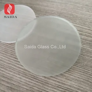 8-15mm Tempered Stepped Glass for Led Indoor Lighting 24inch Diameter LED Flat Panel Light thumbnail-4