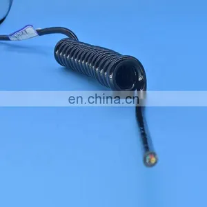 Spiral Coiled Cable Cnc Spiral Cable Spiral Extension Cable thumbnail-1