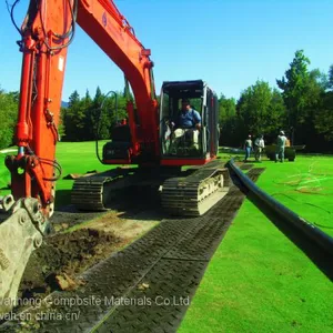 UHMWPE Plastic Construction Road Mat HDPE Ground Protection Mat thumbnail-5