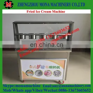 High Quality Stainless Steel Best Rolled Fried Ice Cream Machine With Temperature Control thumbnail-6