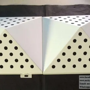 Factory Price 3.0mm Aluminum Facade Solid Aluminum Panel Metal Cladding Panel Supplier in Foshan, China thumbnail-1