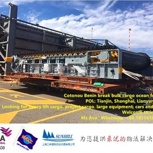 Shanghai to Cotonou Ocean Freight for Break Bulk Cargo Shipping Logistics Benin thumbnail-1
