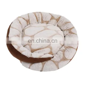 Hot Selling Luxury Ultra Soft Fur Remover Fluffy Plush Warming Washable Pet Bed With Lid thumbnail-2