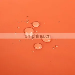 300T Pongee TPU Coated Waterproof Breathable Raincoat Fabric thumbnail-3