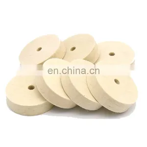 100% Wool Super Quality Polishing Stainless Steel Wool Felt Polishing Wheel thumbnail-4