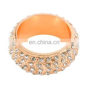 Cheap Bulk Napkin Ring Holders Sliver and Gold Diamond Napkin Rings for Weddings thumbnail-6