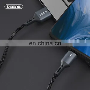 Remax RC-156 Embedded Strong Magnetic 3A 3 in 1 Magnetic Charging Data Cable Nylon Braided Usb Cable thumbnail-2