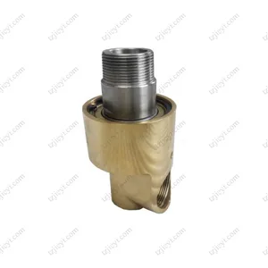 NPT Thread Connection High Quality High Speed Rotary Union for Cooling Water, Hydraulic Oil, Air thumbnail-1