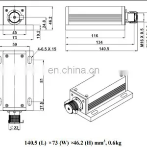 30mW 593.5nm DPSS Low Noise Orange Laser thumbnail-2