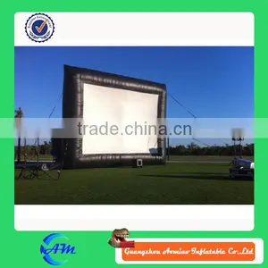 High Quality 0.6 mm Material PVC Inflatable Movice Screen, Pvc Projection Screen Material thumbnail-5