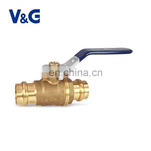 Lead Free High Pressure Water Reducing Ball Valve thumbnail-1