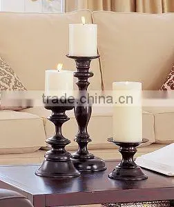 Antique Pillar Candle Holder For Home Decor thumbnail-5