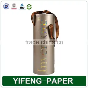 Custom Fancy Round Tube Wine Gift Boxes Wholesale thumbnail-5